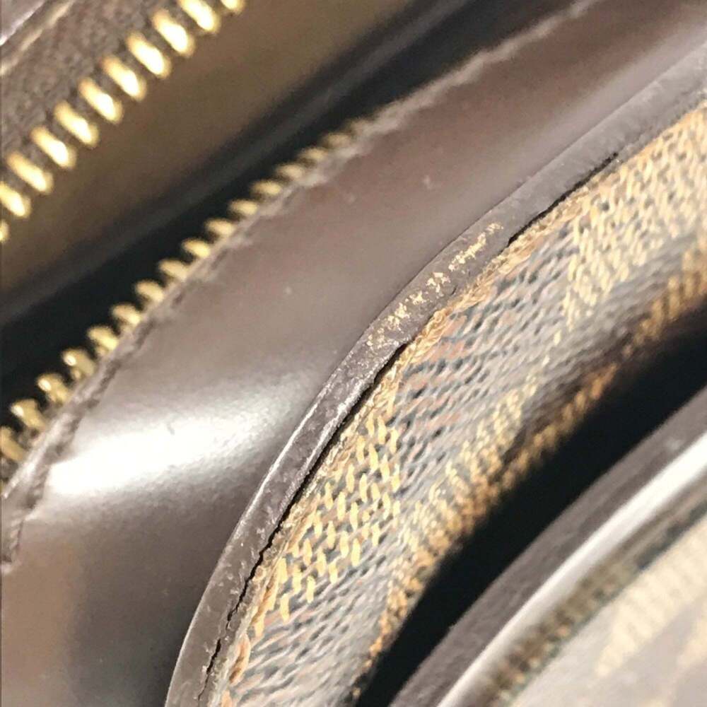 LOUIS VUITTON Authentic Brown Damier Canvas Pouch - Picture 16 of 16